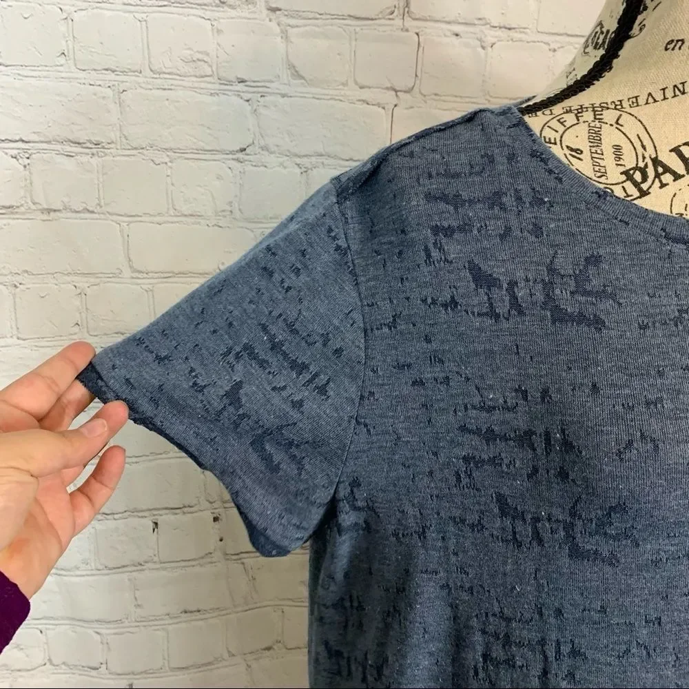 Vince Camuto Melange Jersey Pocket Tee - XL - NWT - Picture 5 of 10